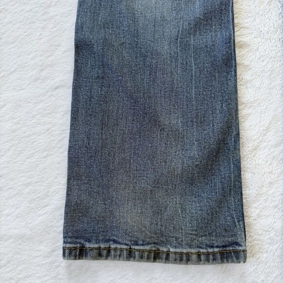 Levi's 527 Slim Fit Bootcut Jeans Men's 31 X 32 Medium Blue Wash - Picture 12 of 14